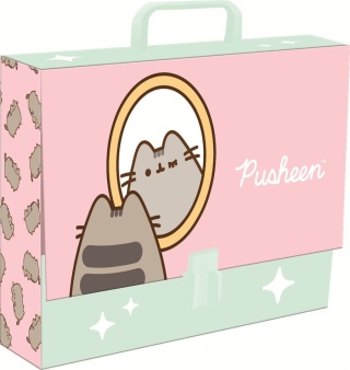 TECZKA Z RĄCZKĄ A4/9CM PUSHEEN MAJEWSKI