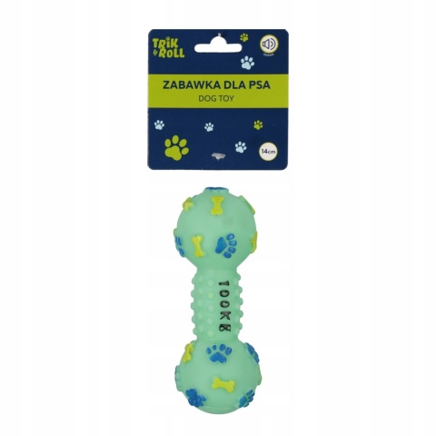 ZABAWKA DLA PSA KOŚĆ PISZCZĄCA ZIE 14CM TRIK