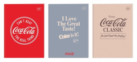 Zeszyt A4 60# 70g M Hybrid Coca Cola(10) Zeszyt A4 60# 70g M Hybrid Coca Cola(10)
