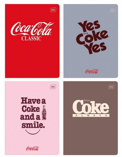 Zeszyt A5 60= 70g M Hybrid Coca Cola(10) Zeszyt A5 60= 70g M Hybrid Coca Cola(10)