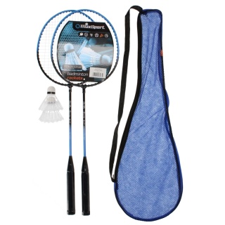 BADMINTON METALOWY W POKROWCU MAX SPORT