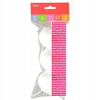 Bombki zdobione kryształkami - zestaw zrób to sam