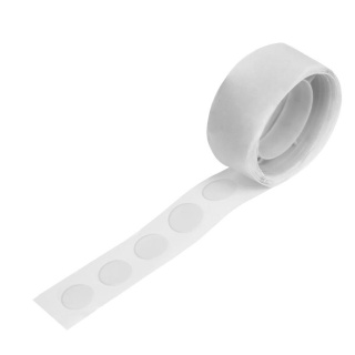 DWUSTRONNE KROPKI KLEJU NA ROLCE, 100 SZT.