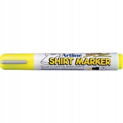 MARKER ARTLINE T-SHIRT ŻÓŁTY FLUO