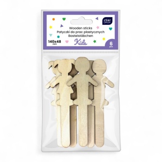 Zestaw pat.do prac plastycz.6szt.Kids