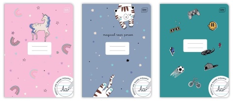 Zeszyt A4 32 kol3= M 70g PP Magiczny