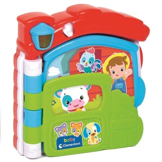 KSIĄŻECZKA FARMA INTERAKT B/O 17X5X18 CLEMENTONI