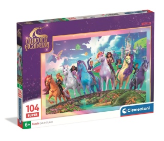 PUZZLE 104EL CLM 25098 SUP UNICORN ACADEMY PUD6