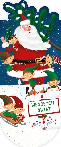 ZAKŁADKA MAGNETYCZNA DO KSIĄŻKI OWAL MIKOŁAJ Z ELF