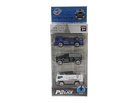 ZESTAW 3 AUT POLICYJNYCH