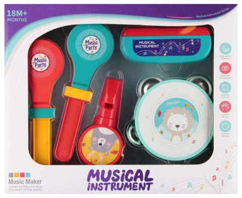 ZESTAW INSTRUMENTÓW MUZYCZNYCH 28X23X6 MC