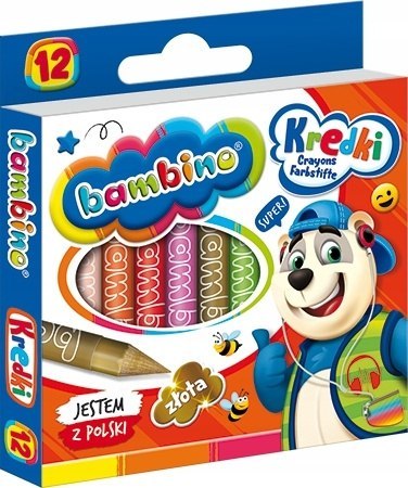 Pastele artystyczne woskowe 24kol. ST.MAJEWSKI Pastele artystyczne woskowe 24kol. ST.MAJEWSKI