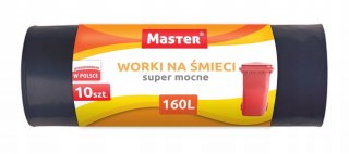 WORKI NA ŚMIECI LD 160/10 MASTER CZARNE S027