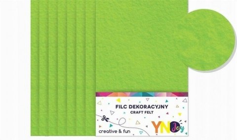YNJ FILC DEKORACYJNY C.ZIELONY 1szt.