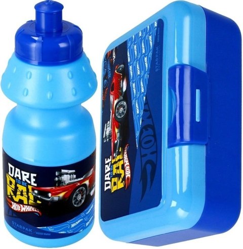 BIDON+PUDEŁKO ŚNIADANIOWE HOT WHEELS STK BIDON+PUDEŁKO ŚNIADANIOWE HOT WHEELS STK