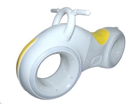 JEŹDZIK BIAŁO-ŻÓŁTY BABY SCOOTER BLUETOOTH
