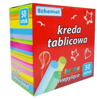 KREDA TABLICOWA 50SZT. KOLOR