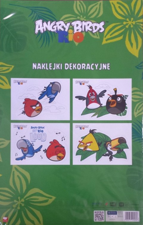 NAKLEJKI A3 ANGRY BIRDS NAKLEJKI A3 ANGRY BIRDS