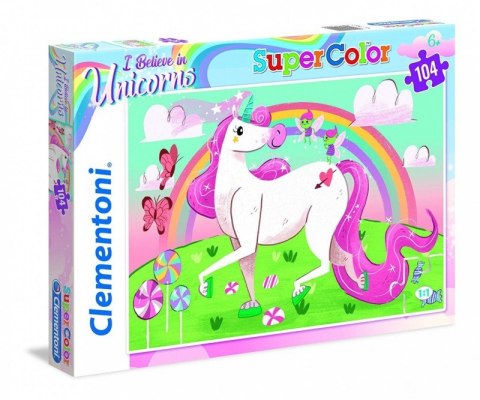 PUZZLE 104EL UNICORN BRILIANT CLEM PUD PUZZLE 104EL UNICORN BRILIANT CLEM PUD