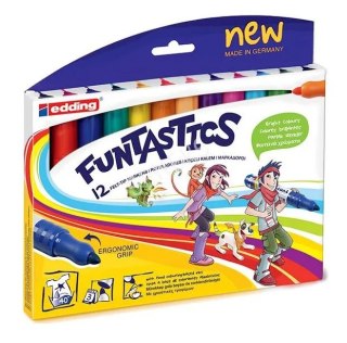 WR PISAKI GRUBE SPIERALNE FUNTASTICS 12SZT EDDING