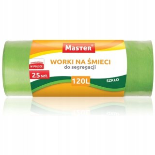 Worki na śmieci MASTER zielone