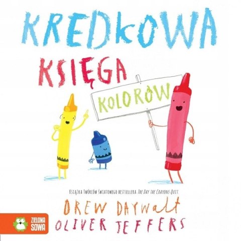 ! Kredkowa księga kolorów TWARDA OP.ZIELONA SOWA ! Kredkowa księga kolorów TWARDA OP.ZIELONA SOWA