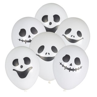 BALONY 6SZT HALLOWEEN DUSZKI