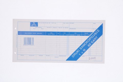 DOWÓD PZ 2/3 A4 10 POZYCJI M-18 DOWÓD PZ 2/3 A4 10 POZYCJI M-18