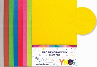 #FILC DEKORACYJNY A4 MIX KOLOR ID OP.8SZT