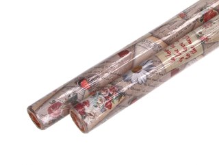 WR PAPIER PREZENTOWY KWIATY 100CMX5M