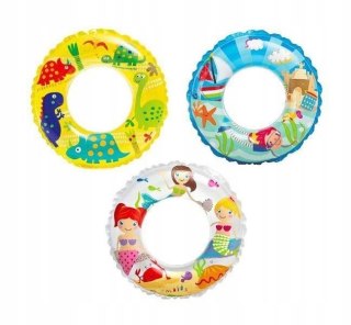 KOŁO DMUCHANE WZORY 61CM MIX INTEX