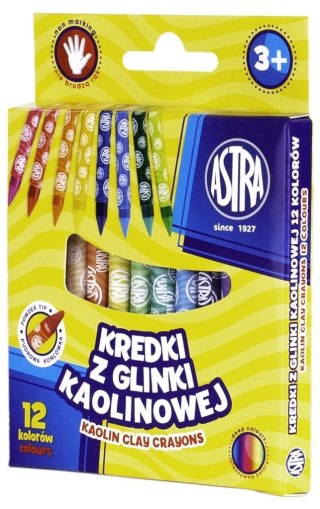 Kredki grafionowe Astra 12 kolorów