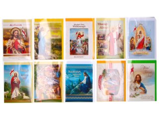 KARTKA KARNET B6 WIELKANOC RELIGIA KARO