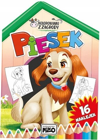 KOLOROWANKI Z ZAGRODY - PIESEK NIKO KOLOROWANKI Z ZAGRODY - PIESEK NIKO