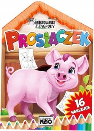 KOLOROWANKI Z ZAGRODY - PROSIACZEK NIKO