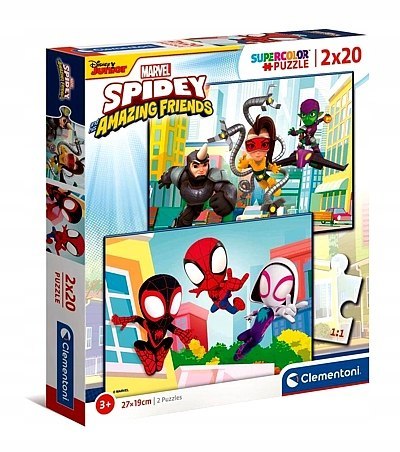 PUZZLE 2X20EL CLM 24794 SPIDEY PUD PUZZLE 2X20EL CLM 24794 SPIDEY PUD