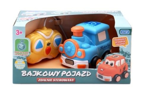BAJKOWY POJAZD ZDALNIE STEROW.-NIEBIESKI BAJKOWY POJAZD ZDALNIE STEROW.-NIEBIESKI