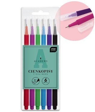 Cienkopisy 6kol. ACADEMY
