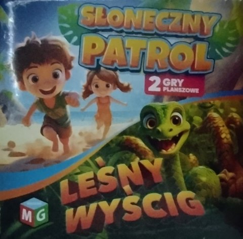 GRA PLANSZOWA SŁONECZNY PATROL/ LEŚNY WYŚCIG GRA PLANSZOWA SŁONECZNY PATROL/ LEŚNY WYŚCIG