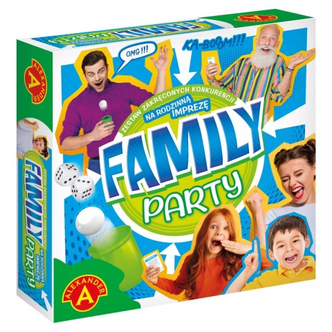 GRY RODZINNE - FAMILY PARTY/ ZESTAW GIER IMPREZOWY GRY RODZINNE - FAMILY PARTY/ ZESTAW GIER IMPREZOWY
