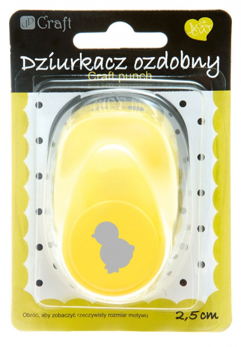 DZIURKACZ OZDOBNY 25MM KURCZAK DPCRAFT DZIURKACZ OZDOBNY 25MM KURCZAK DPCRAFT