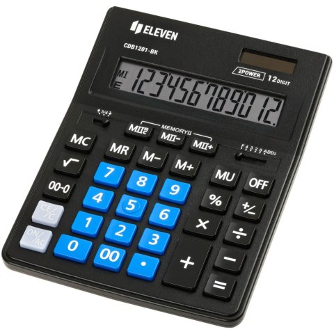 Eleven kalkulator CDB1201BK-BL