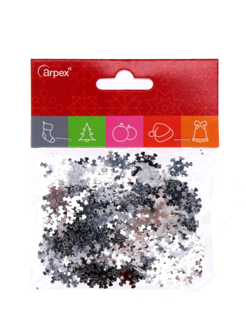 Konfetti gwiazdki srebrne 15G