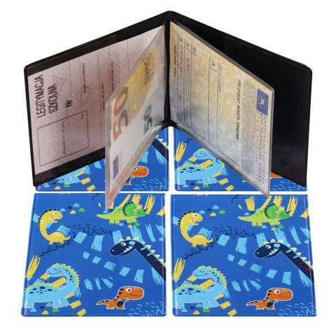 OKLADKA NA DOKUM UCZNIA PION DINO KM PLASTIK