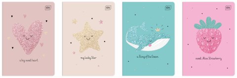 ZESZYT A5 32# M 70G GLITTER ZESZYT A5 32# M 70G GLITTER