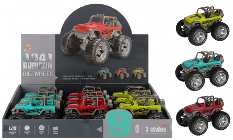 AUTO TERENOWE Z NAPĘDEM 13CM MIX3 (9)