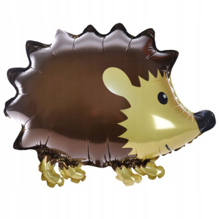 Balon foliowy leśne zwierzątka - jeżyk