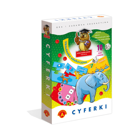 GRA CYFERKI - UKŁADANKA EDUKACYJNA GRA CYFERKI - UKŁADANKA EDUKACYJNA