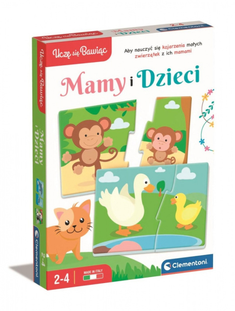GRA UCZĘ SIĘ BAWIĄC- MAMY I DZIECI CLEMENTONI GRA UCZĘ SIĘ BAWIĄC- MAMY I DZIECI CLEMENTONI