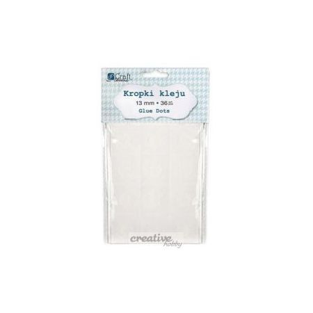 KROPKI KLEJU 12 MM 36 SZT. KROPKI KLEJU 12 MM 36 SZT.